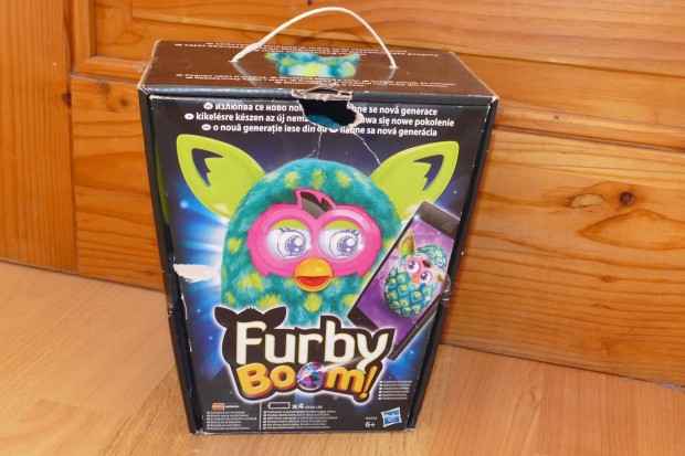 Hasbro - Furby Boom interaktv plssfigura jtk 6 ves kortl