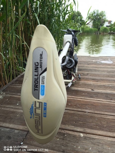 Haswing cayman 55lbs/12 volt trolling motor eladó!