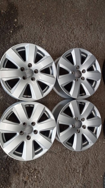 Hasznlt 5x112 lyukoszts Gyri Audi 16 colos alu felni garnitra