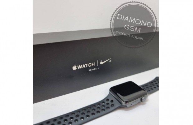 Hasznlt Apple Watch Series 3 42mm Nike, Asztroszrke hz-asztroszrke
