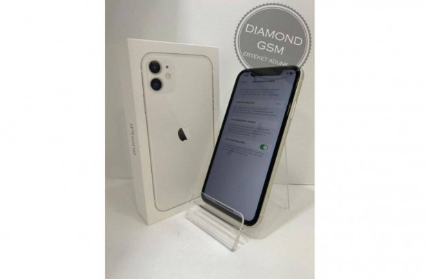 Hasznlt Apple iphone 11 64 GB, Fehr sznben,