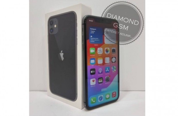 Hasznlt Apple iphone 12 64 GB, Fekete sznben,