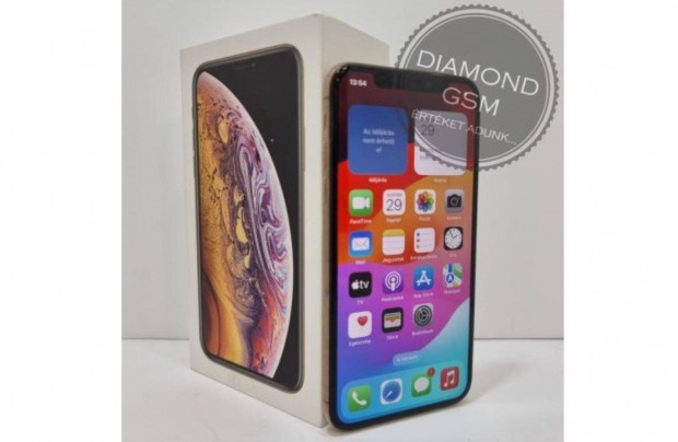 Hasznlt Apple iphone XS 64 GB, Arany sznben, norml