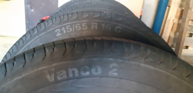 Használt Continental Vanco 2 215/65 R16 C nyári gumi