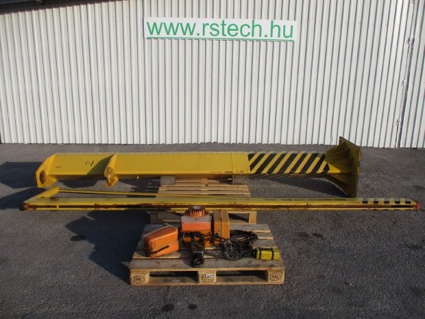 Haszn�lt Forg�daru forg� daru oszlopos konzolos 1000 kg (3442)