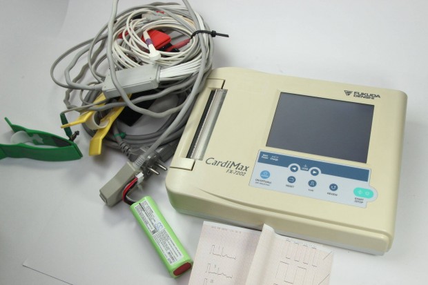 Hasznlt Fukuda Denshi Cardimax FX-7202 EKG Kszlk