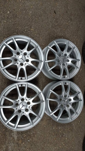 Haszn�lt Gy�ri Mercedes 5x112 lyukoszt�s� 16 colos alu felni garnit�ra