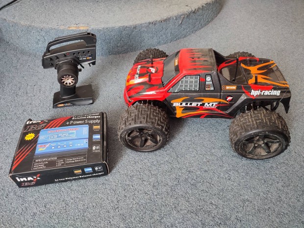 Hasznlt Hpi Racing Bullet MT Flux 1:10 RC CAR aut