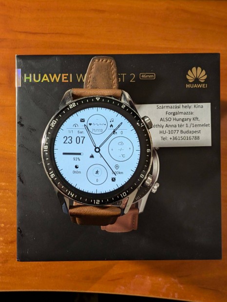 Hasznlt Huawei Watch GT 2 46mm Okosra elad