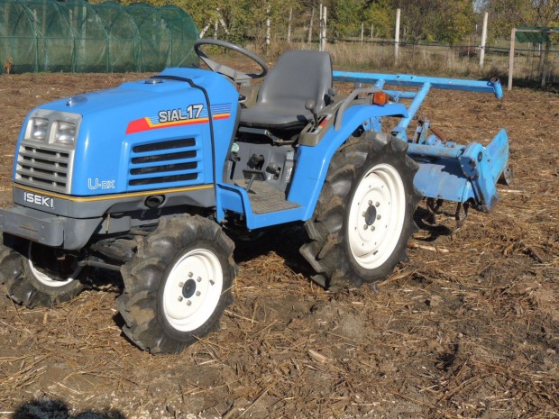 Használt Iseki TF17F-U-DX kistraktor, talajmaróval