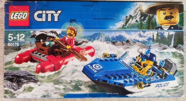 Hasznlt Lego City 60176: Menekls a vad folyn elad Bkscsabn