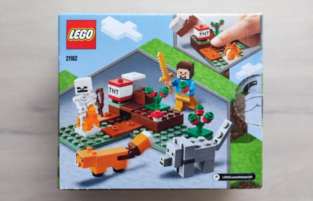 Hasznlt Lego Minecraft 21162: A tajgai kaland elad Bkscsabn