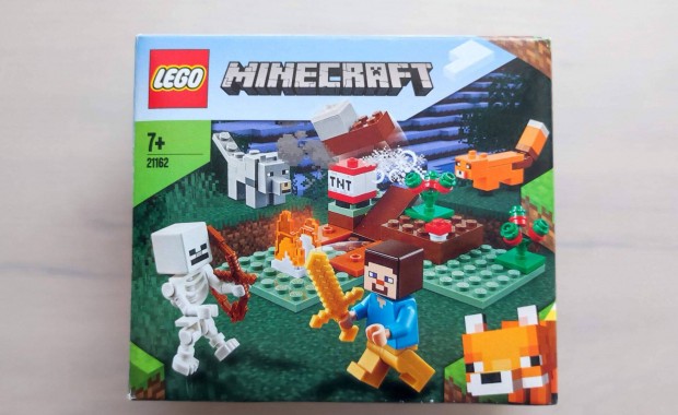 Hasznlt Lego Minecraft 21162: A tajgai kaland elad Bkscsabn