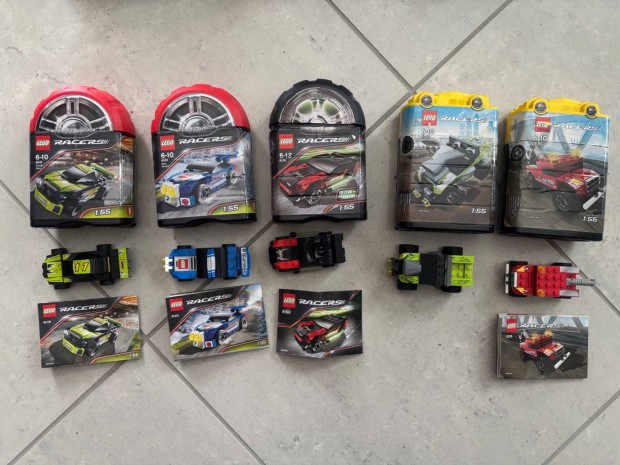 Hasznlt Lego Racers 8119, 8120, 8150, 8192, 8195