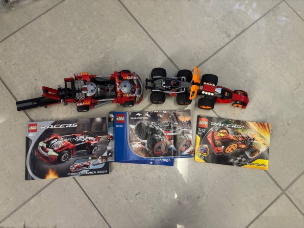 Hasznlt Lego Racers 8650, 8385, 8667