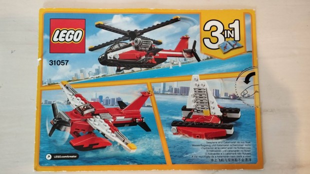 Hasznlt Lego kszletek szuper ron / 3in1 haj, repl, helikopter