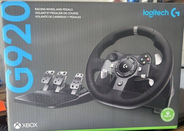 Hasznlt Logitech G920 Driving Force Racing Wheel kormny a Playboxtl