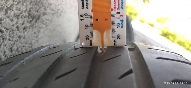 Hasznlt Nexen 195/55 R16 DOT 1518 4mm profil 4 db