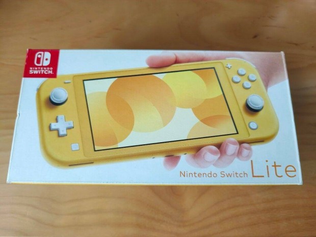 Használt Nintendo Switch Lite Yellow a Playbox-tól