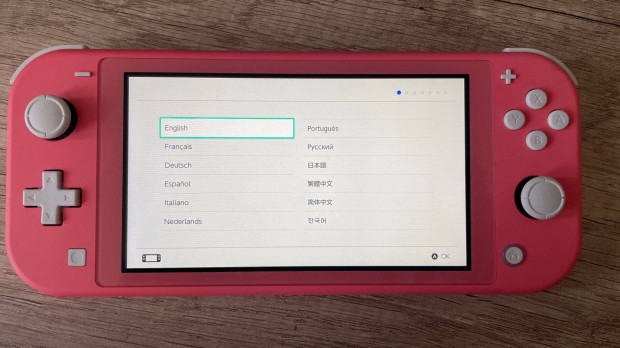 Hasznlt Nintendo Switch Lite - korall