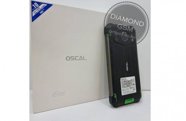 Hasznlt Oscal S80 LTE 6/128 GB Dual zld sznben, norml