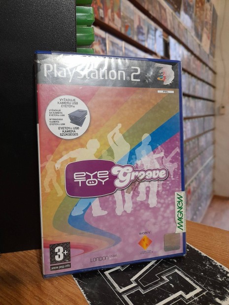 Hasznlt Playstation 2 Ps2 Eyetoy + Eytoy Groove Playbox Co-tl