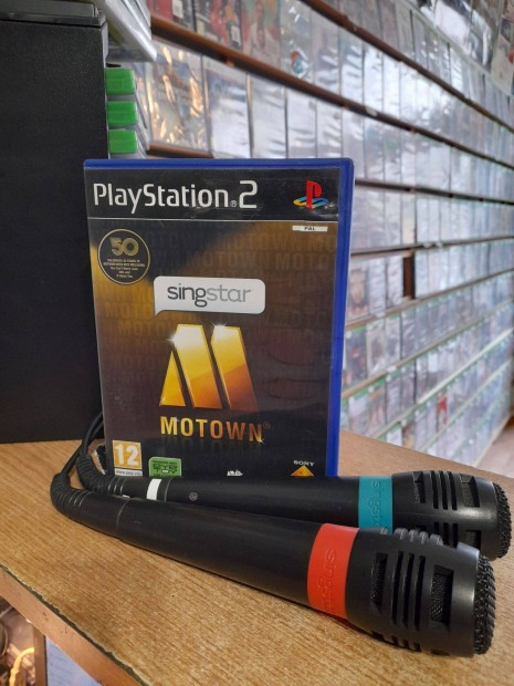 Hasznlt Playstation 2 Ps2 Singstar Motown a Playbox Co-tl