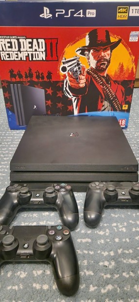 Hasznlt Ps4 pro (Cuh-7216B), dobozzal s minden tartozkval elad