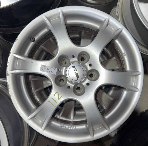 Hasznlt Rial alufelni 5x112 R16 kedvez ron!