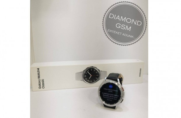 Hasznlt Samsung Galaxy R890 Watch4 Classic 46mm Ezst sznben,