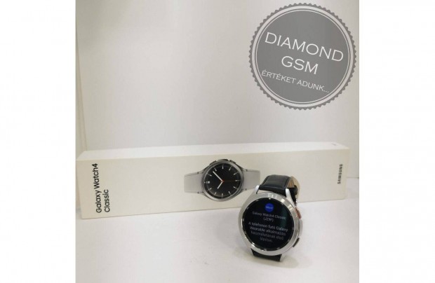 Hasznlt Samsung Galaxy R890 Watch4 Classic 46mm Ezst sznben,