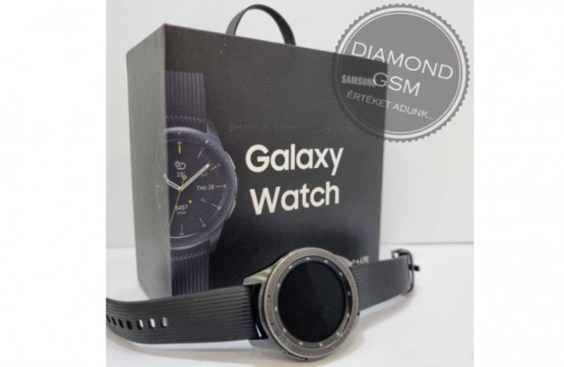 Hasznlt Samsung Galaxy Watch R815 42mm Fekete sznben,