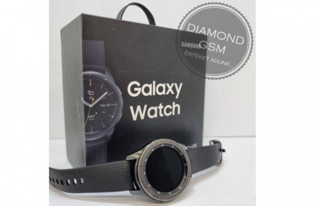 Hasznlt Samsung Galaxy Watch R815 42mm Fekete sznben, szp