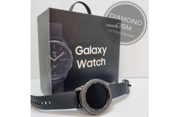 Hasznlt Samsung Galaxy Watch R815 42mm Fekete sznben, szp