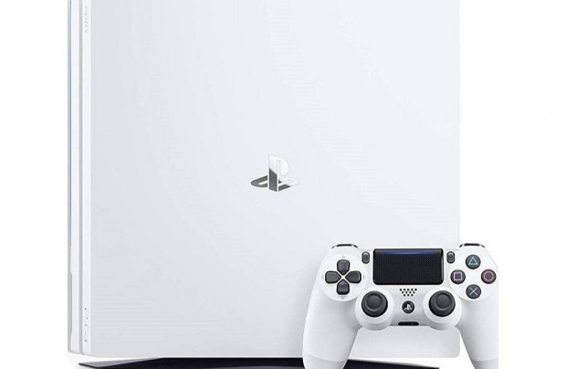 Hasznlt Sony Playstation 4 Ps4 Pro 1 TB Glacier White Playbox Com-tl