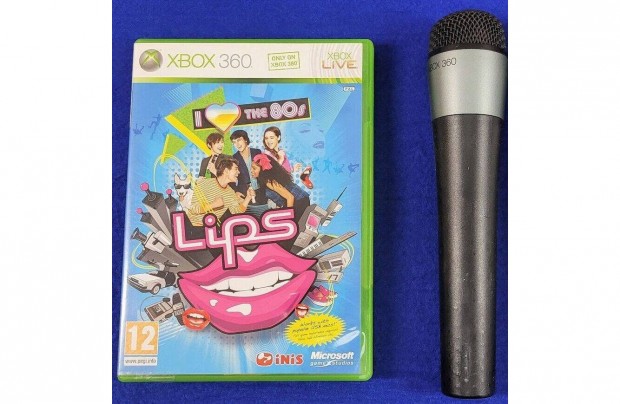 Hasznlt Xbox360 LIPS I Love The 80'sa Playbox Co-tl