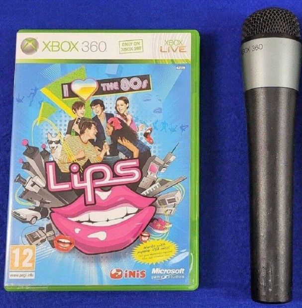 Hasznlt Xbox360 LIPS I Love The 80'sa Playbox Company-tl