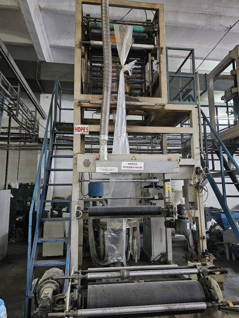 Hasznlt, Tajvanon gyrtott HDPE fliaextruder elad Romniban