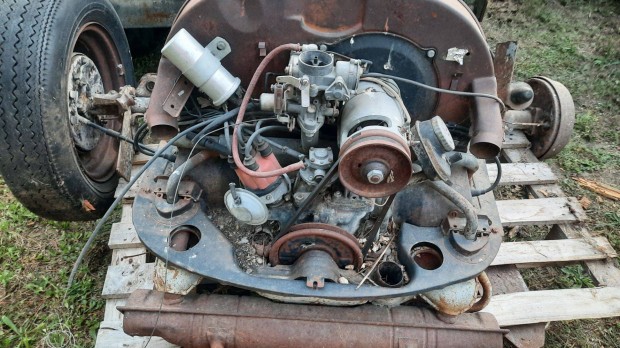Használt, bizonytalan állapotú VW léghűtéses motor