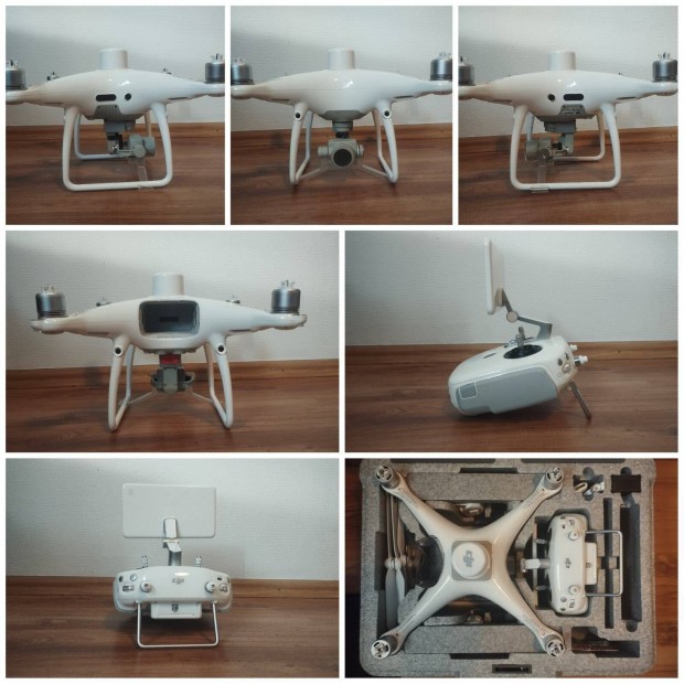 Hasznlt, jszer DJI Phantom4 RTK drn minden alkatrszvel