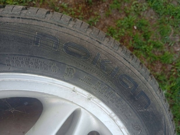 Hasznlt alufelnik gumival Renault Megane Clio