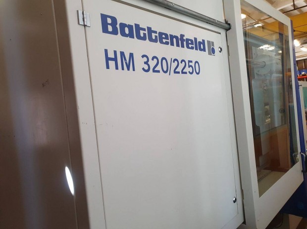 Használt fröccsöntő gép Battenfeld HM 320/2250 B6 eladó
