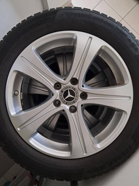Használt gyári mercedes felni jeladóval 7.5J x 17 - ET 40