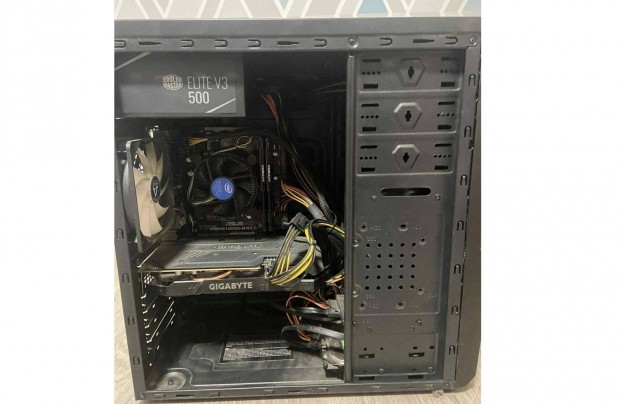 Használt számitógép 1660ti+i5-9400F 16GB RAM