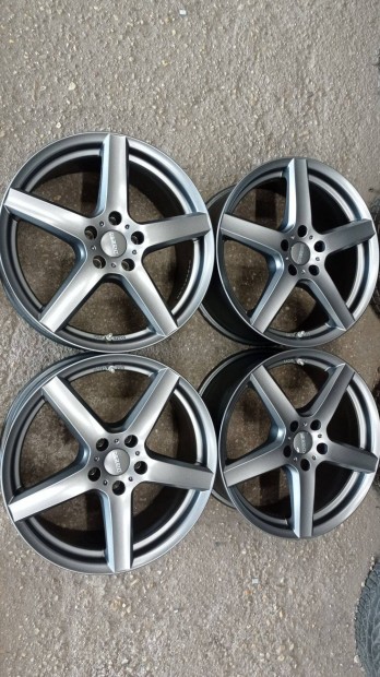 Használt szép állapotú Dezent Antracit 5x112 lyukosztású 18 colos alu