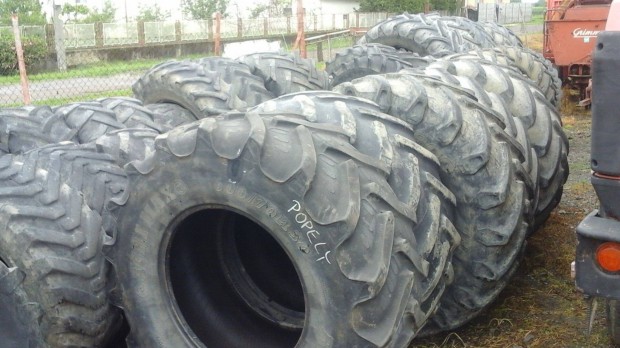 Használt teher+traktor+kombajn +utánfuto+kamion-gumik