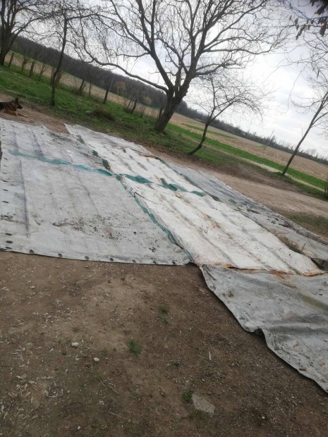 Haszn�lt teheraut� ponyva 