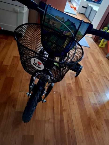 Használt uj állapotban lévő 12 es kisfiú bicikli