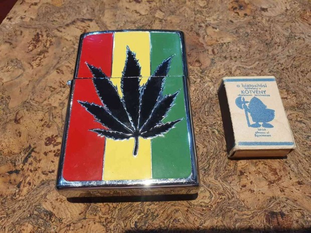 Hatalmas Zippo ngyjt cannabis levllel gandzsa marihuana kannabisz