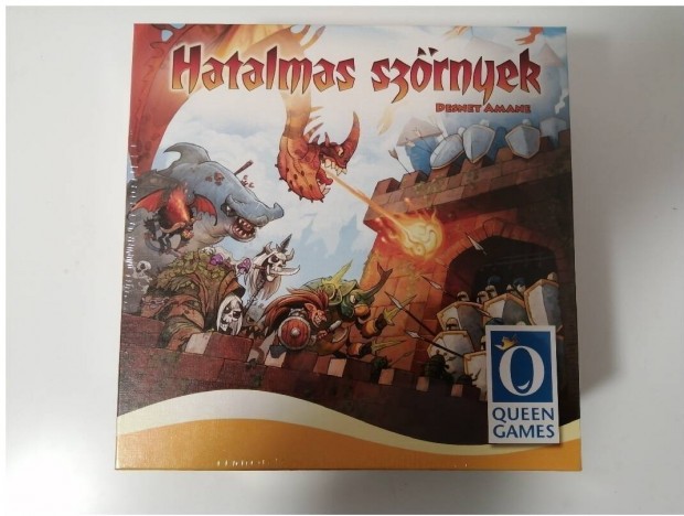Hatalmas szörnyek bontatlan társasjáték